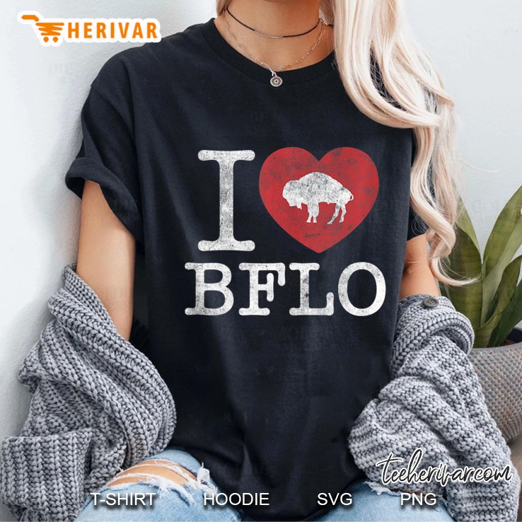 I Love Buffalo Shirt - Vintage New York Shirt With Bison Tank Top Ladies Tee