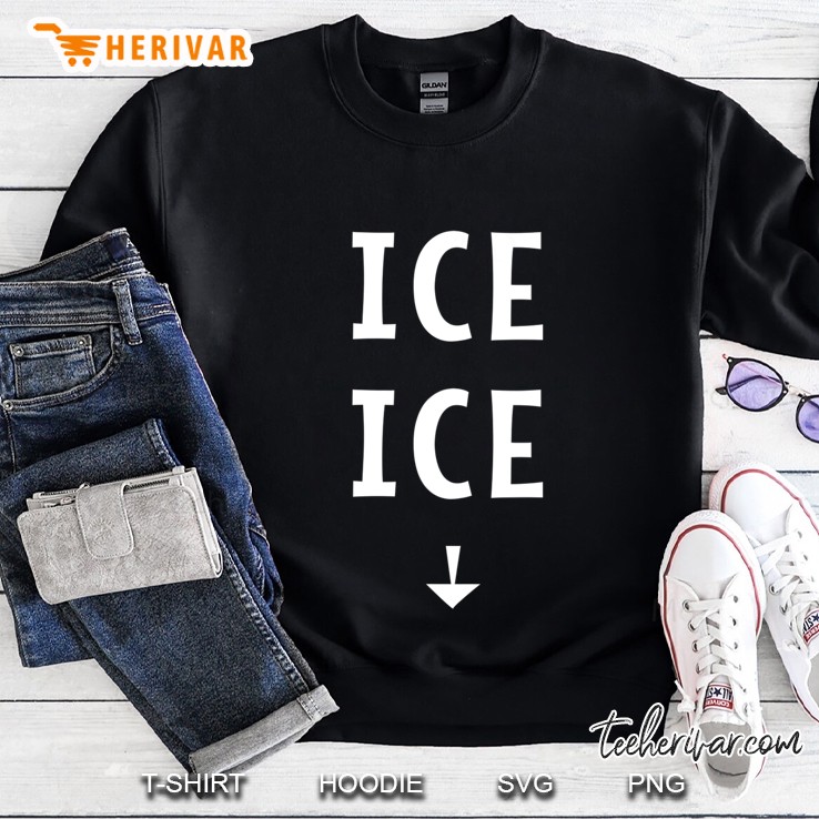 Ice Ice Baby Pregnancy Announcement Funny Shirt Mugs