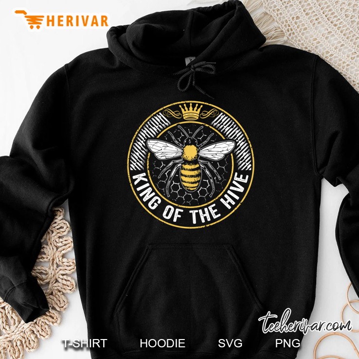 King Of The Hive Beekeeper Bee Lover Honey Gift Pullover Mugs