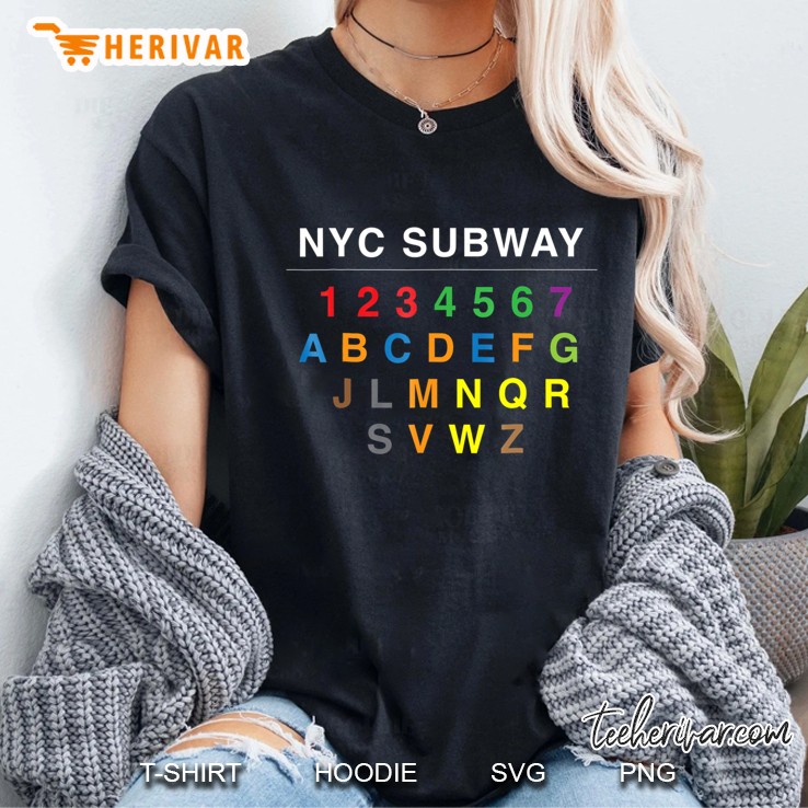 Nyc New York City Subway Expert Ladies Tee