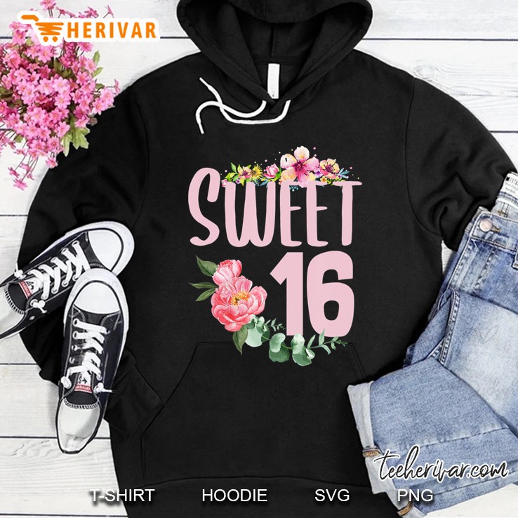Sweet Sixteen Birthday Party Gift I Custom Sweet 16 Ver2 Hoodie
