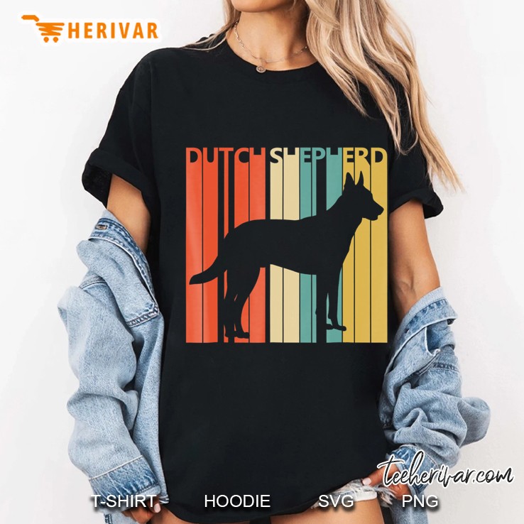 Vintage Dutch Shepherd Dog Ladies Tee