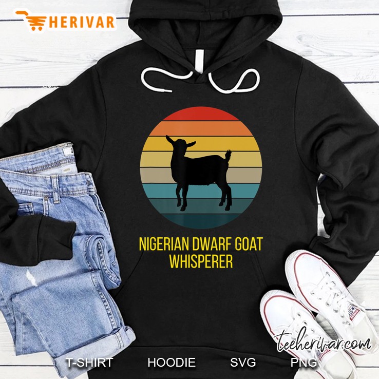 Vintage Nigerian Dwarf Goat Hoodie