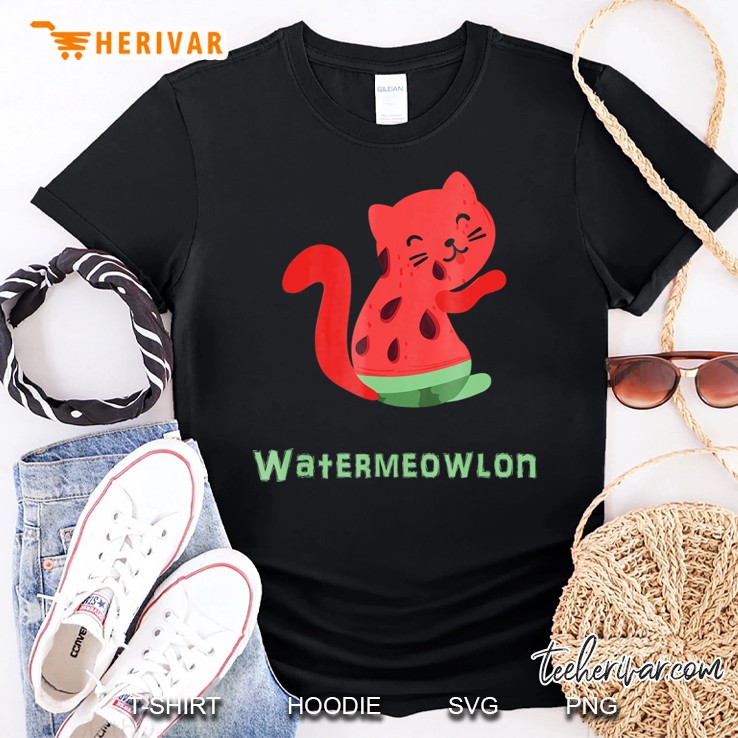 Watermeowlon - Funny Cat Watermelon Shirt