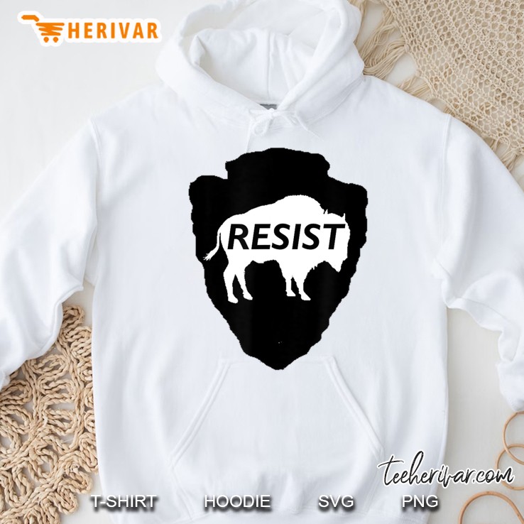 National Parks Public Land Resist Buffalo Arrow Head Shirt Hoodie