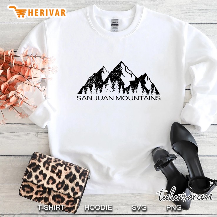 San Juan Mountains Colorado New Mexico Souvenir Gift Pullover Sweatshirt