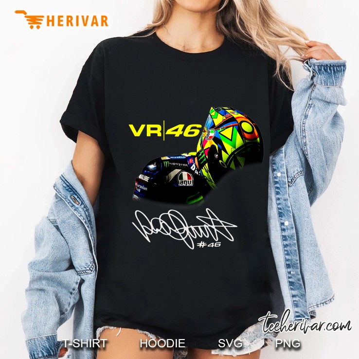 VR 46 Valentino Rossi Motorcycle Road Racer Ladies Tee