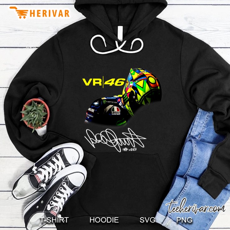 VR 46 Valentino Rossi Motorcycle Road Racer Hoodie