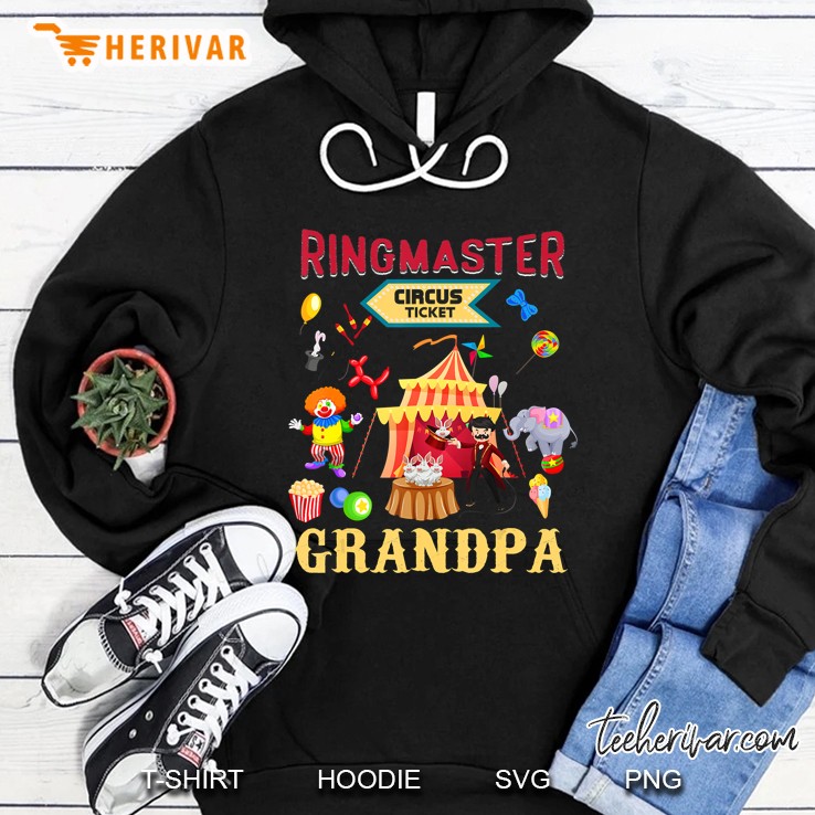 Cute Ringmaster Grandpa Tshirt Circus Carnival Theme Party Mugs