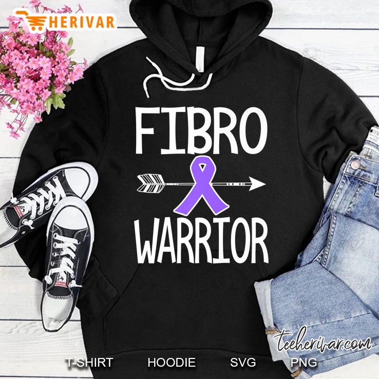 Fibromyalgia Warrior Shirt Fibro Warrior Hoodie