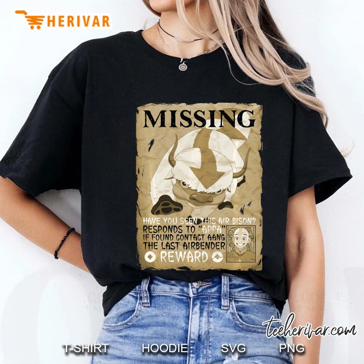 Missing Bison Poster Appa Hoodie