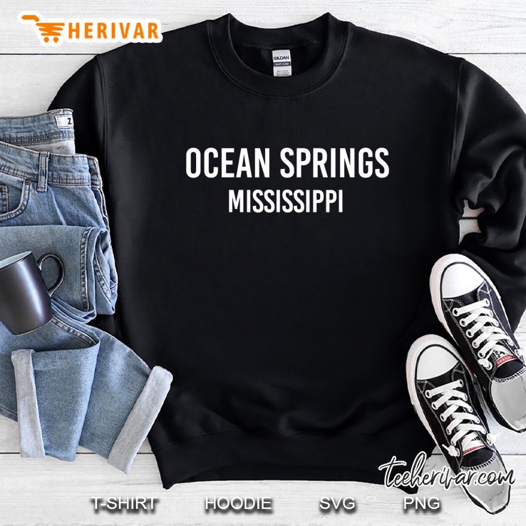 Ocean Springs Mississippi Ms Usa Patriotic Vintage Sports Sweatshirt
