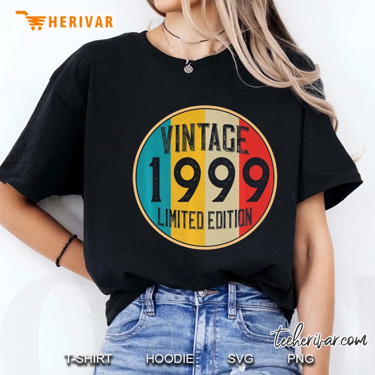 Retro Vintage 1999 Bday 21 Year Old B Day 21St Birthday Gift Premium Ladies Tee