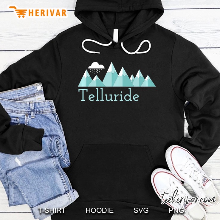 Telluride, Colorado Snowstorm - Telluride Hoodie