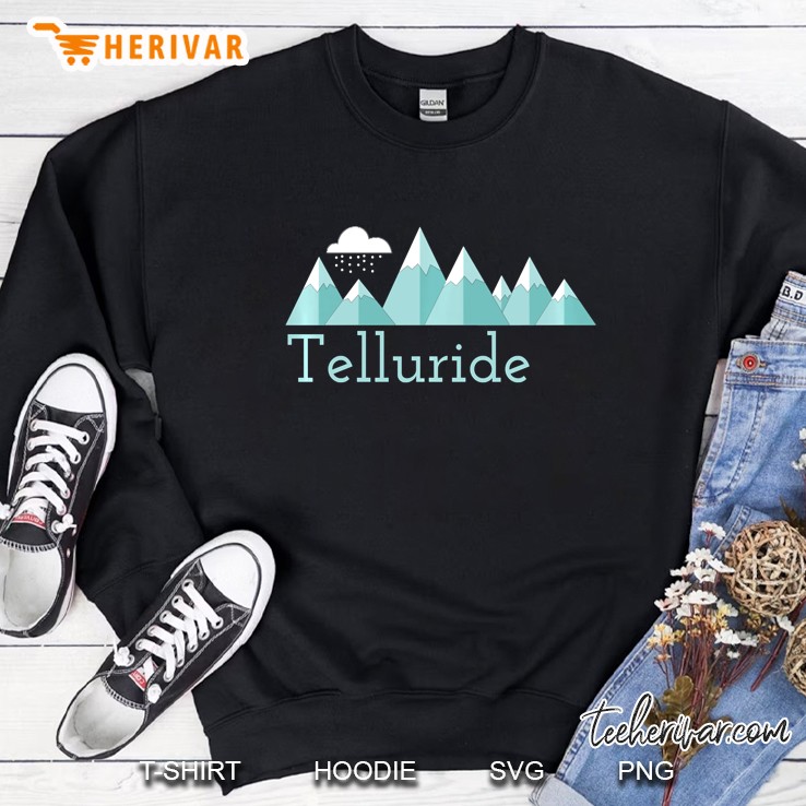 Telluride, Colorado Snowstorm - Telluride Sweatshirt