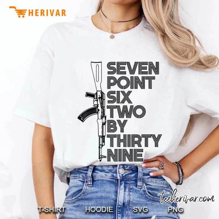 7.62X39 Seven Point Six Two By 39 Ak47 Rifle Ladies Tee