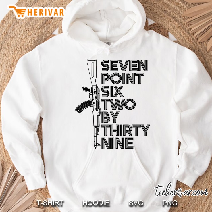 7.62X39 Seven Point Six Two By 39 Ak47 Rifle Hoodie