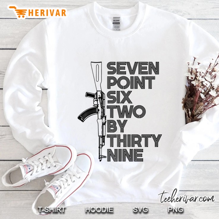 7.62X39 Seven Point Six Two By 39 Ak47 Rifle Sweatshirt