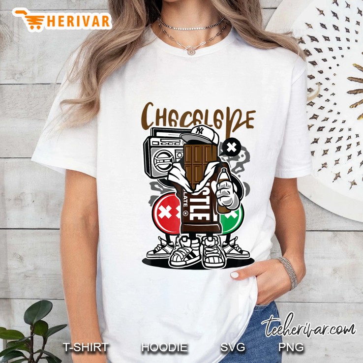 Weed Strain Cartoon Characters, Chocolope Ladies Tee