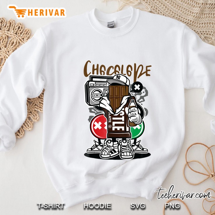 Weed Strain Cartoon Characters, Chocolope Sweatshirt