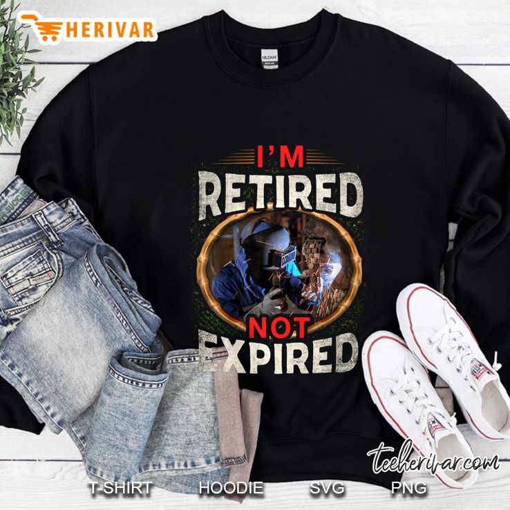 I'm Retired Not Expired Welder Mugs