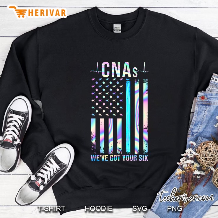 CNAs We've Got Your Six Colorful American Flag Version Mugs