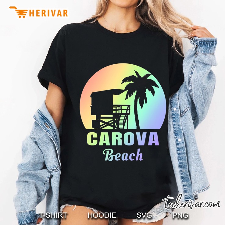 Carova Beach North Carolina Shirt Vacation Souvenir Hoodie