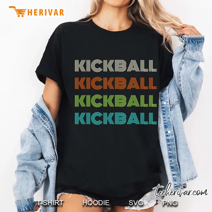 Classic 1970'S Kickball Hoodie