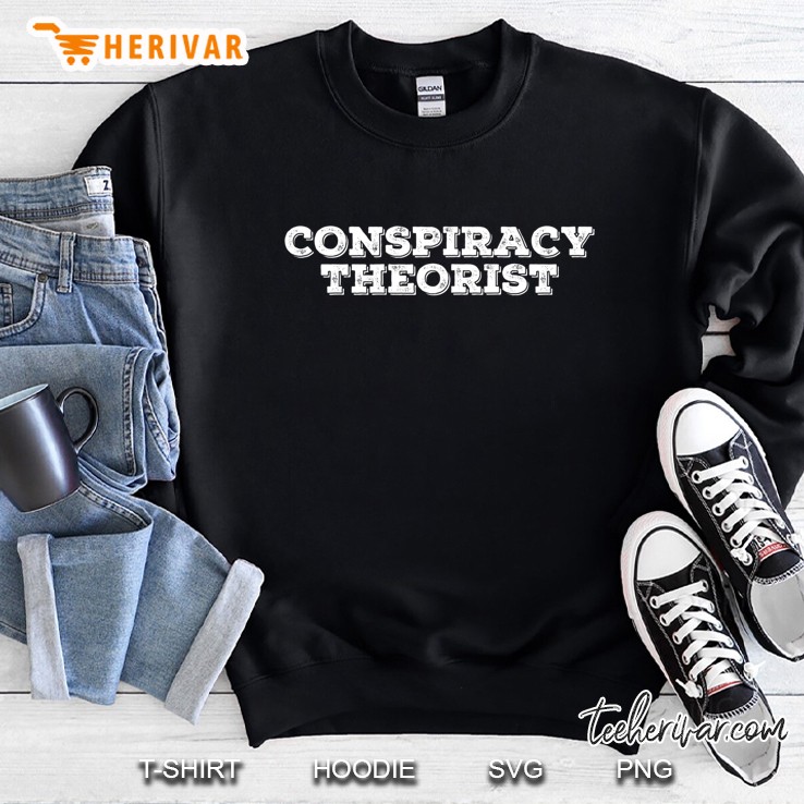 Conspiracy Theorist Funny Government Theory Gift Idea Sweatshirt