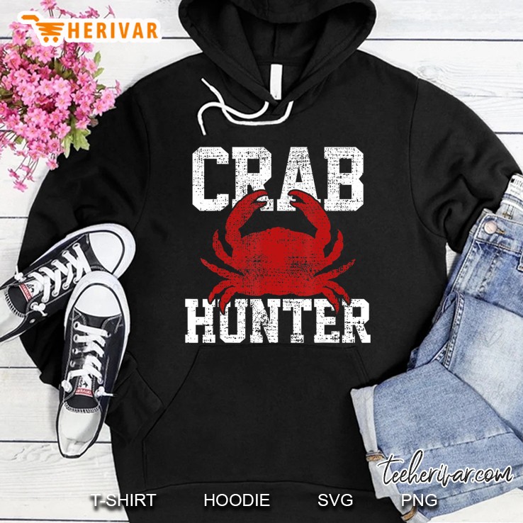 Crab Lover Gift Vintage Hoodie