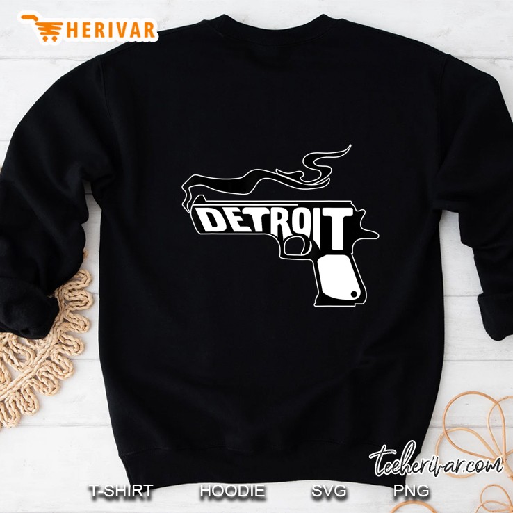 Detroit Smoking Gun Michigan American State Sweatshirt