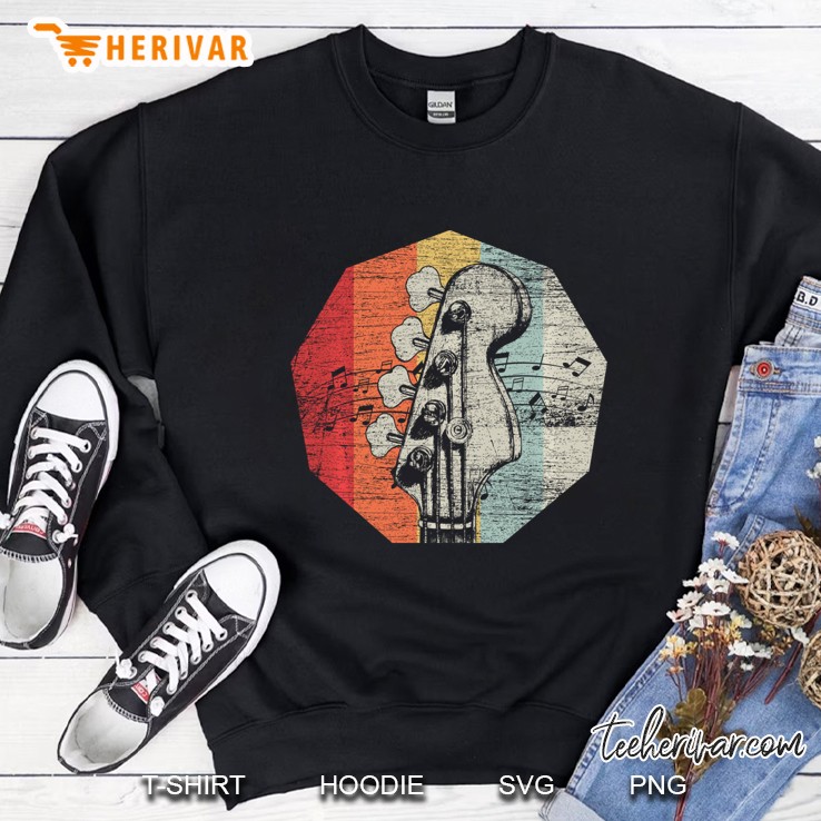 Gift Idea For Bass-Guitarist - Bass Guitar Pullover Sweatshirt