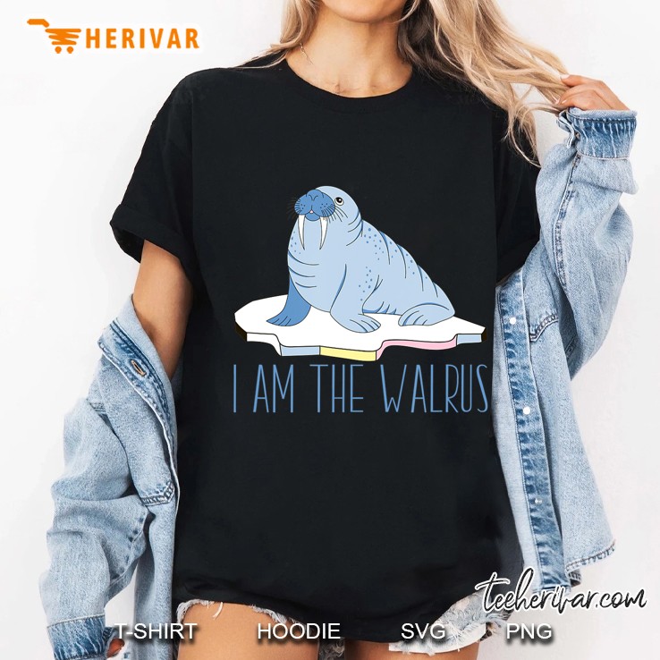 I Am The Awesome Walrus Gift Hoodie