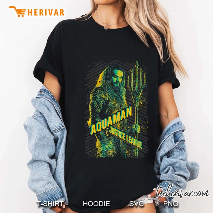 Justice League Movie Aquaman Ladies Tee