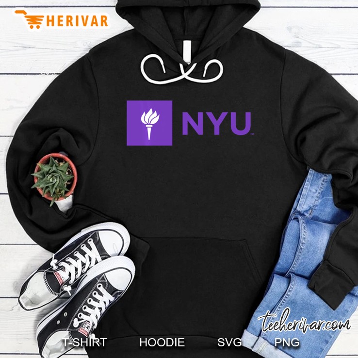 New York University Nyu Violets Hoodie