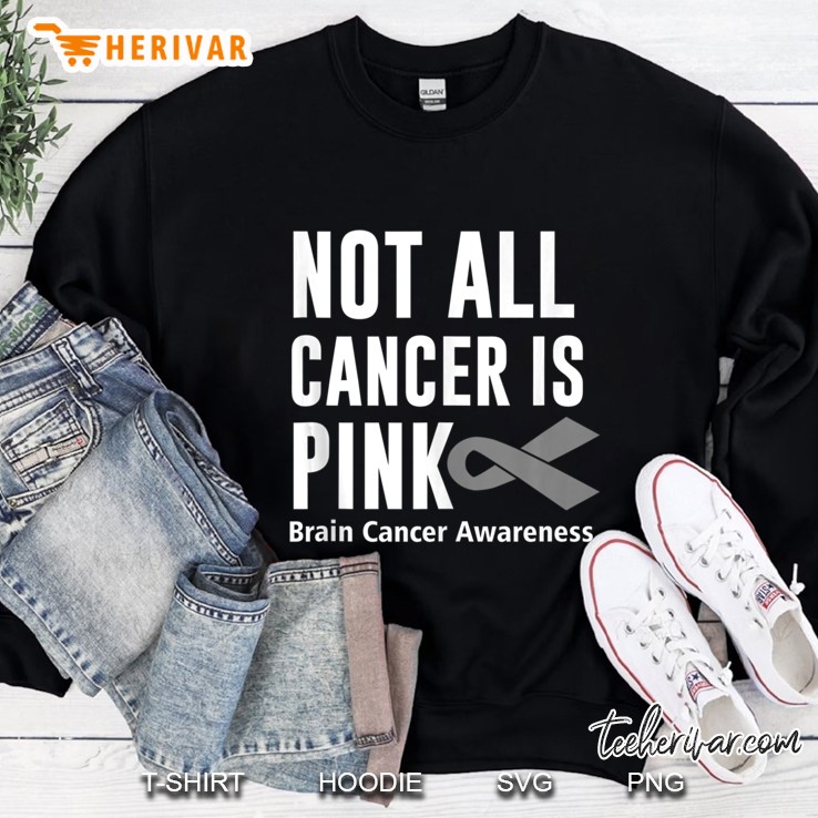 Not All Cancer Is Pink Ribbon Brain Cancer Awareness Mugs