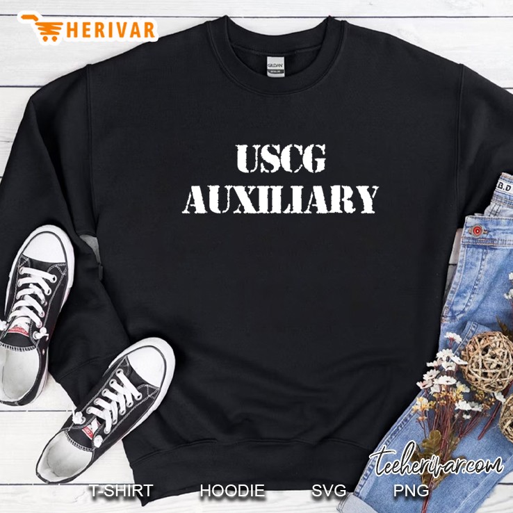 Retro Coast Guard Auxiliary Sweatshirt