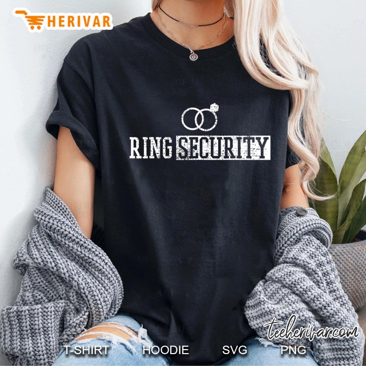 Ring Bearer Shirt Wedding Party Cute Ladies Tee