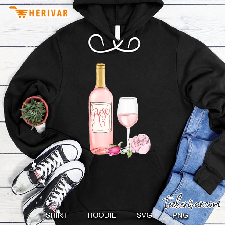 Rose, Wine All Day, Every Day, Romantic Shirt Mugs