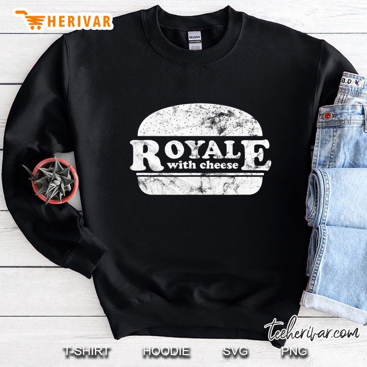 Royale With Cheese Burger Lover Sweatshirt