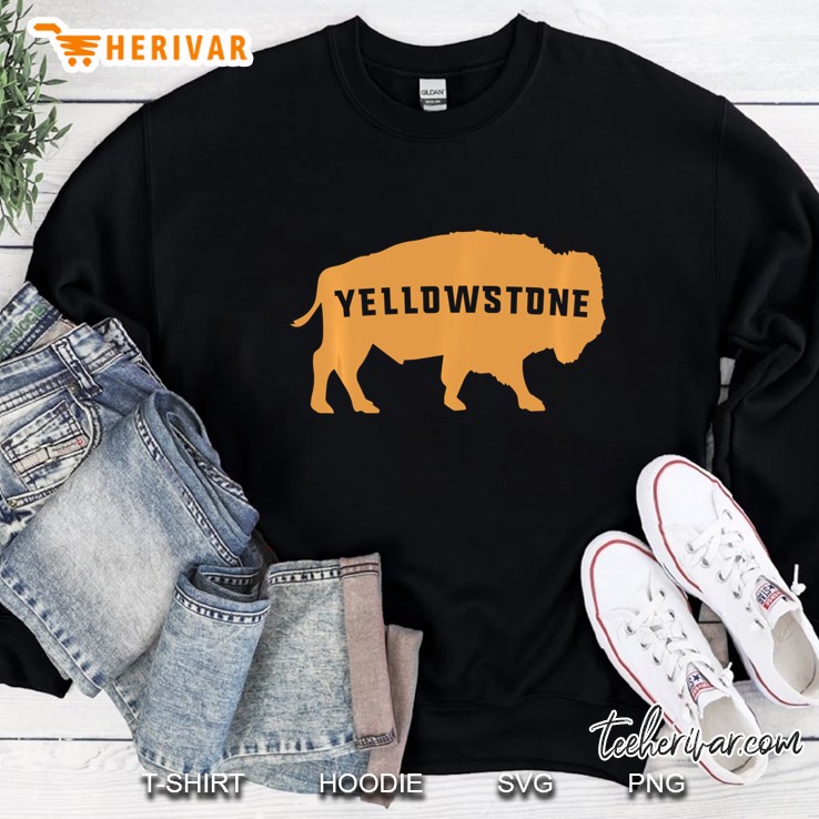 Vintage Yellowstone National Park Retro Bison Mugs