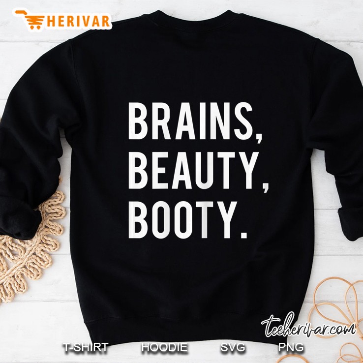 Womens Brains, Beauty, Booty Mugs