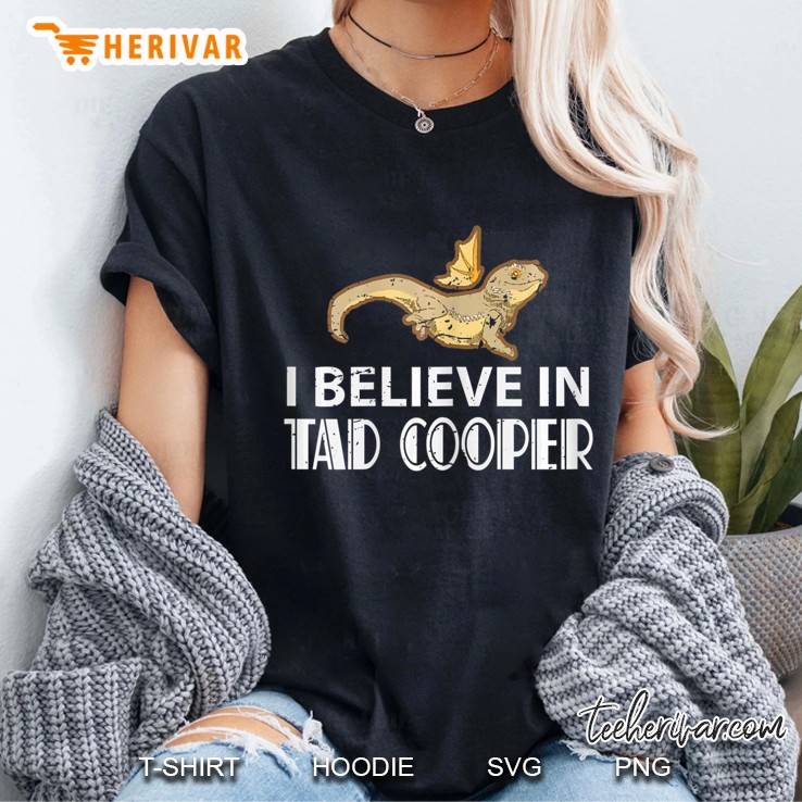 Womens I Believe In Tad Cooper Funny Science Hoodie