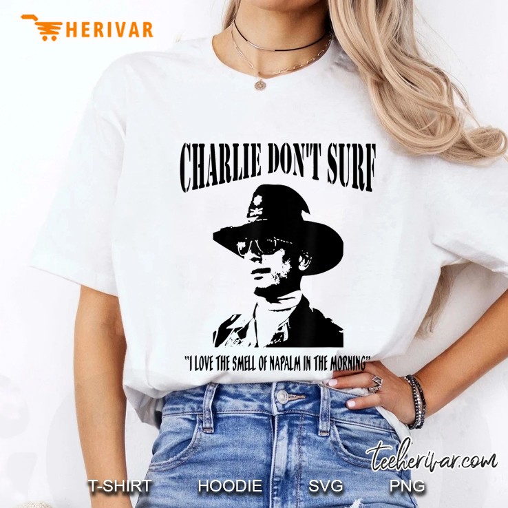 Charlie Don't Surf Summer Tees Military Vietnam War Hoodie