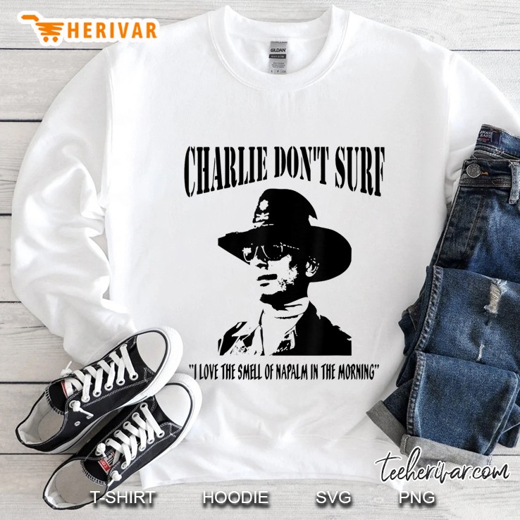 Charlie Don't Surf Summer Tees Military Vietnam War Mugs