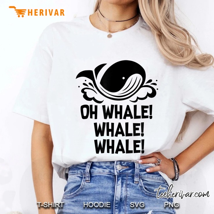 Funny Whale Watching Hoodie