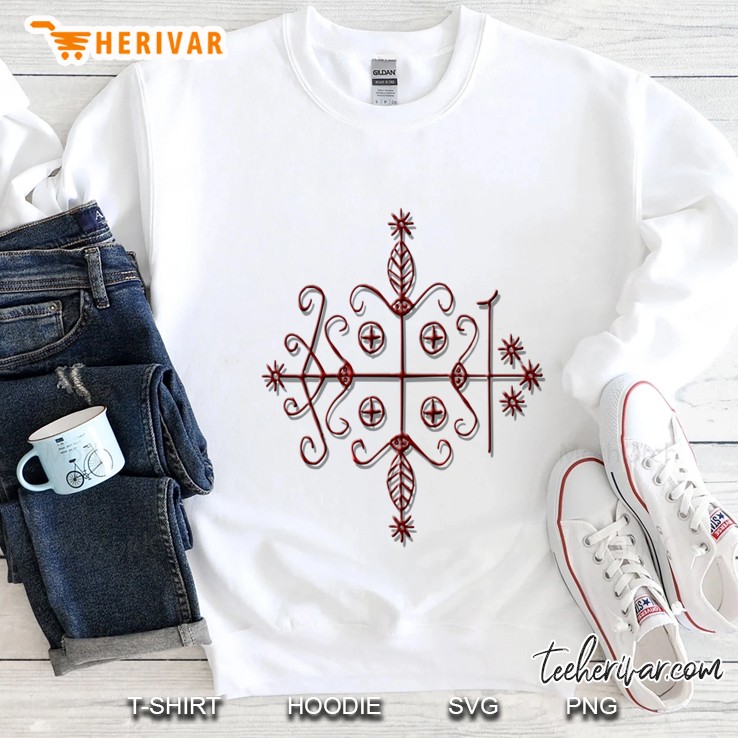Papa Legba Voodoo Veve Occult Sweatshirt