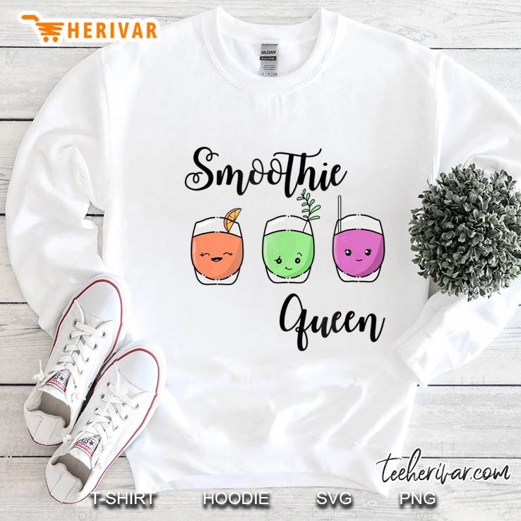 Vegan Healthy S - Smoothie Juice Smoothie Queen Shirt Sweatshirt