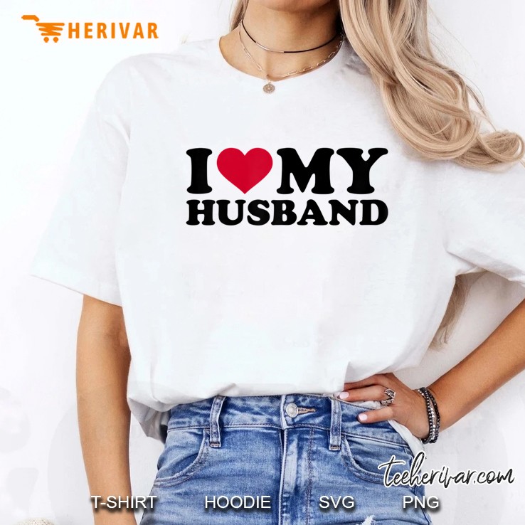 Womens I Love My Husband Hoodie