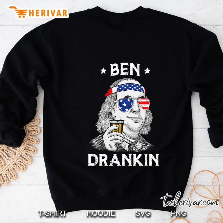 4Th Of July Ben Drankin Benjamin Franklin Sweatshirt